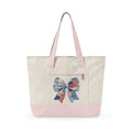 Zippered Canvas Tote