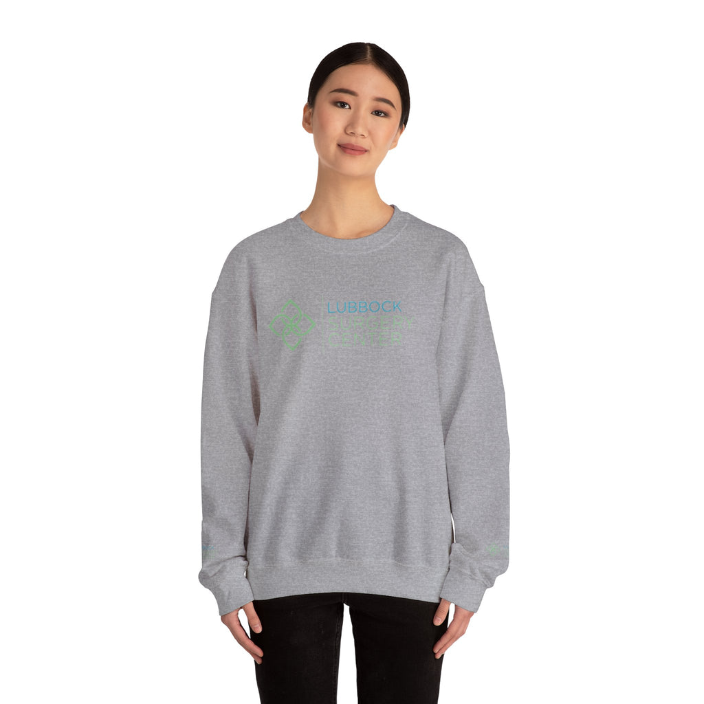 Lubbock Surgery Center Logo Crewneck Sweatshirt