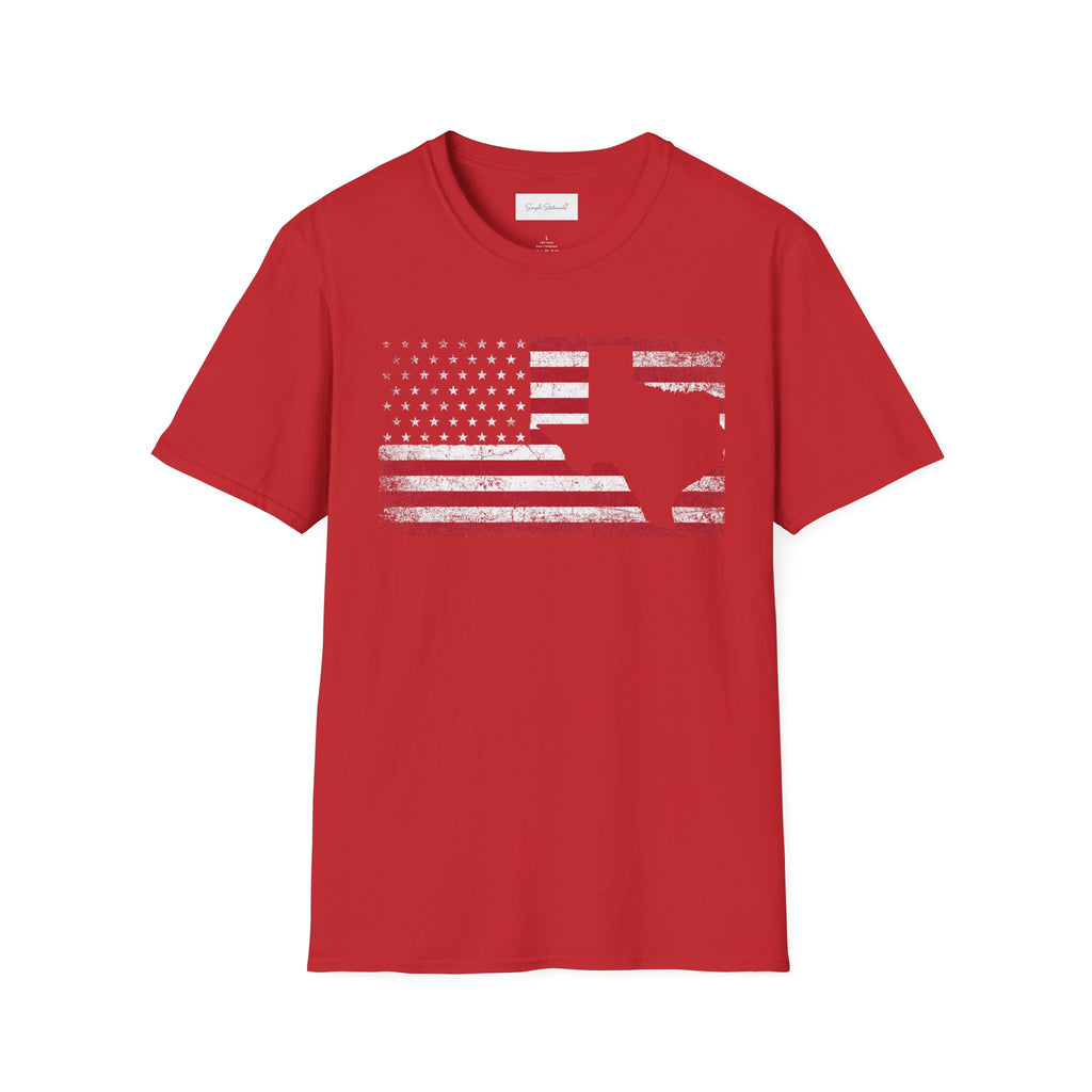 American Flag Surfboard T-Shirt