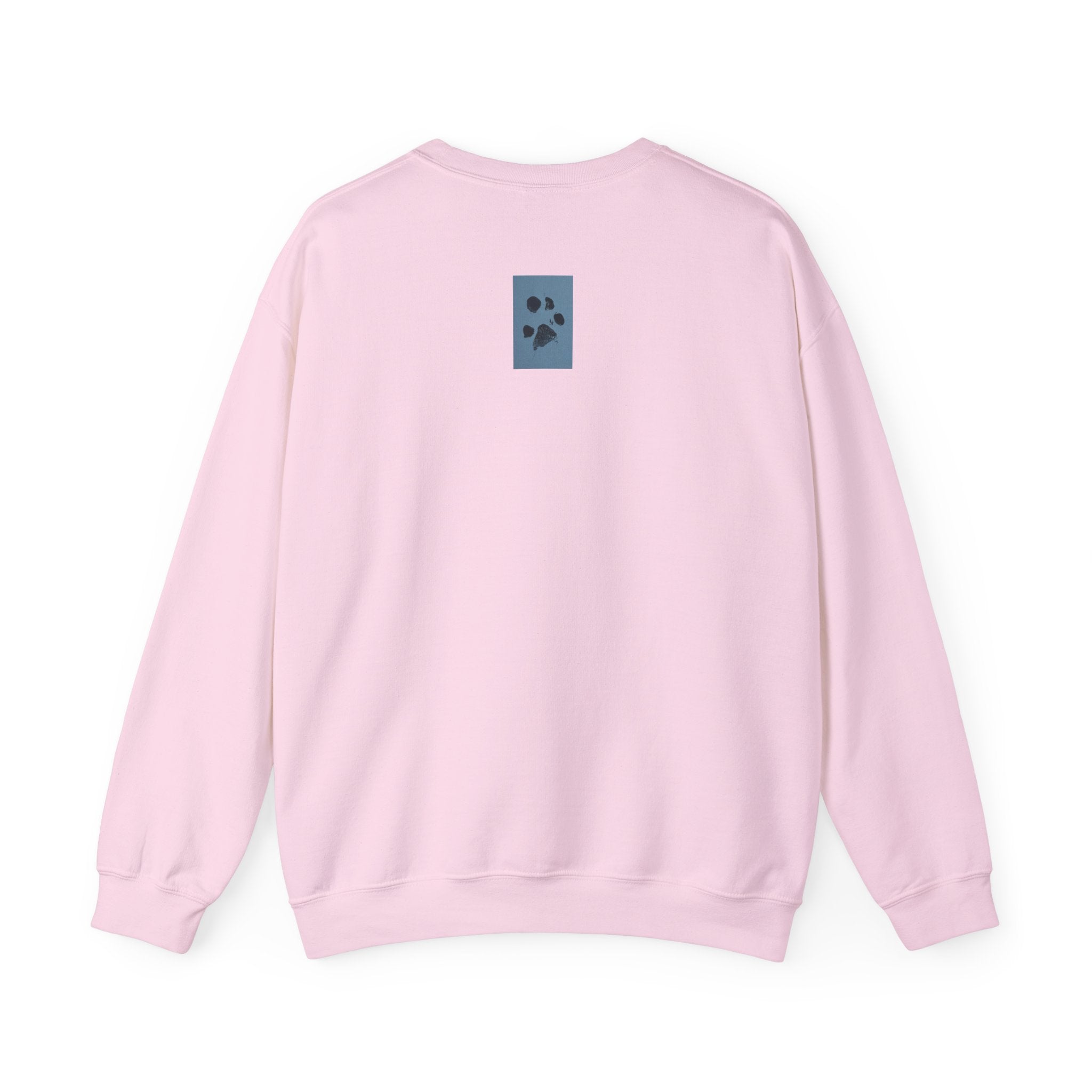 Pet Paw Hearts Sweatshirt – Cute Dog & Cat Paw Print Valentine Crewneck