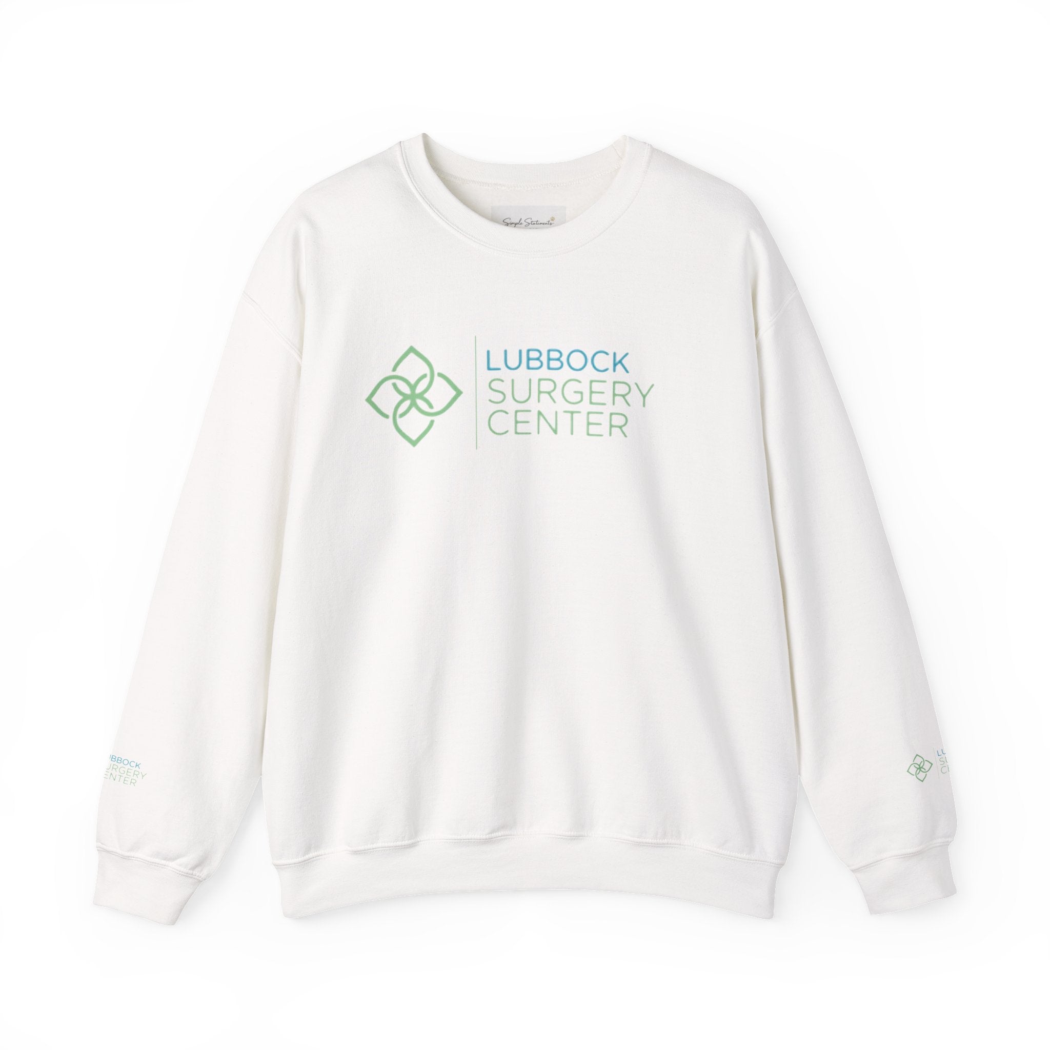 Lubbock Surgery Center Logo Crewneck Sweatshirt
