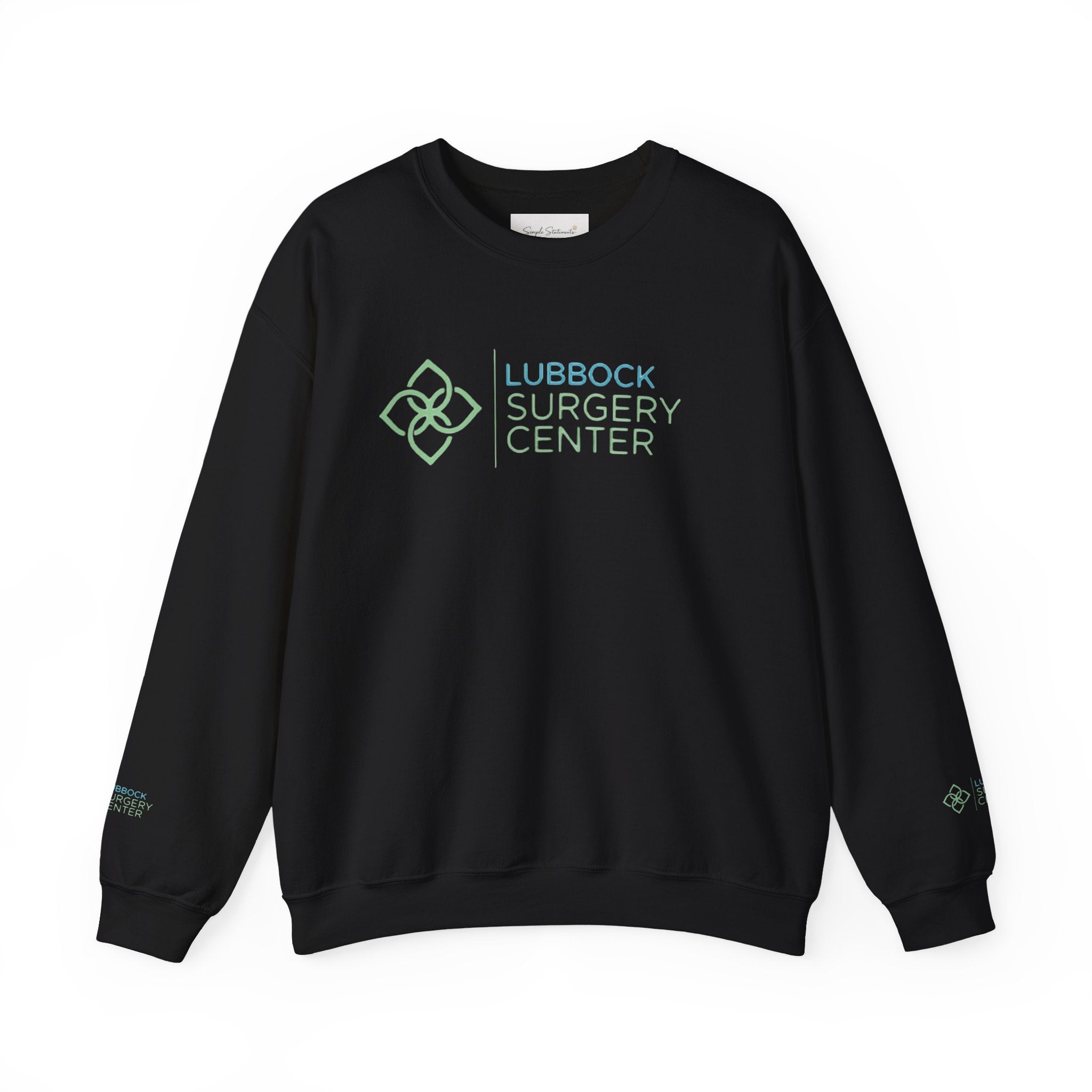 Lubbock Surgery Center Logo Crewneck Sweatshirt