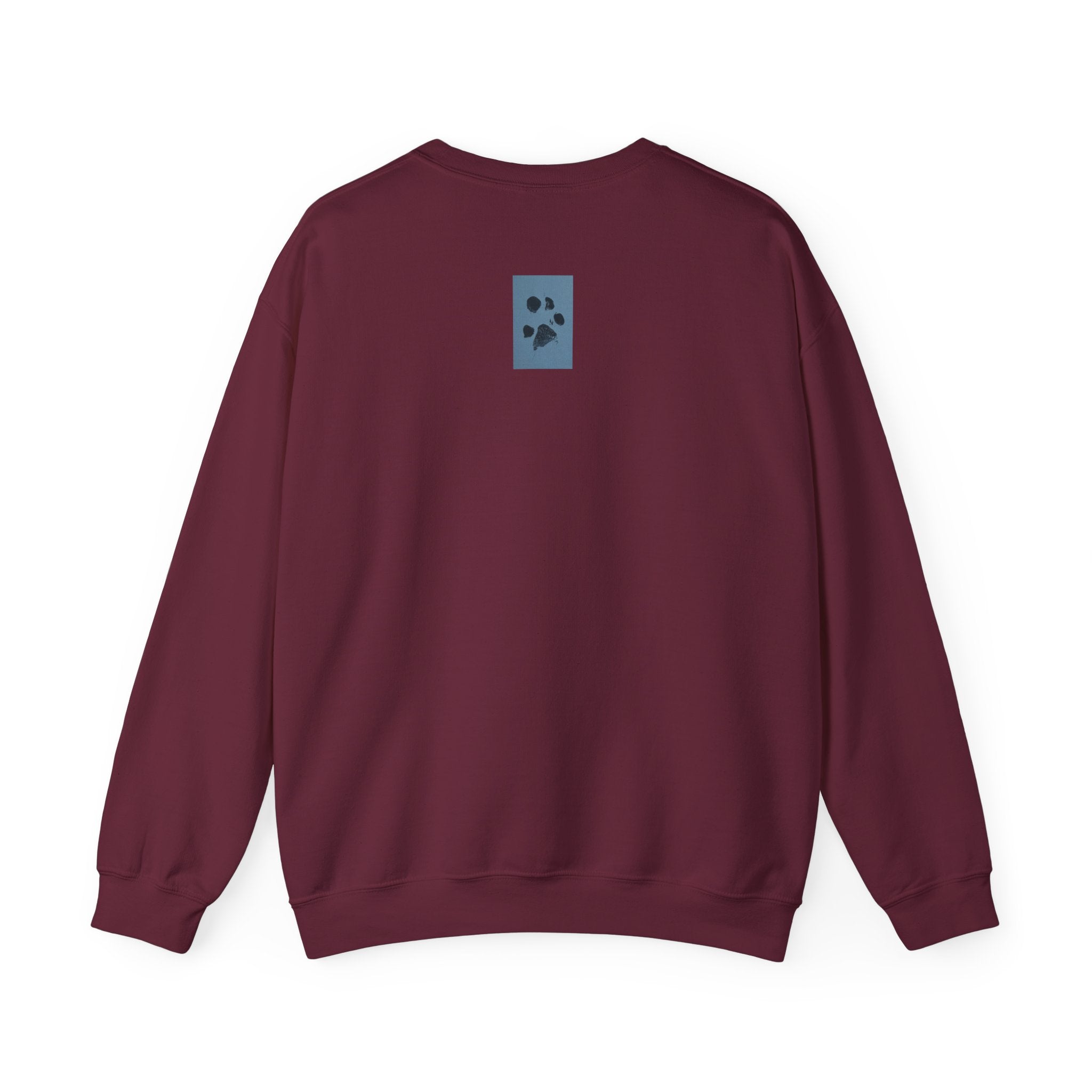 Pet Paw Hearts Sweatshirt – Cute Dog & Cat Paw Print Valentine Crewneck
