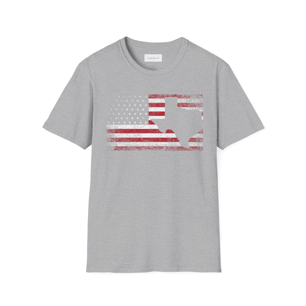American Flag Surfboard T-Shirt