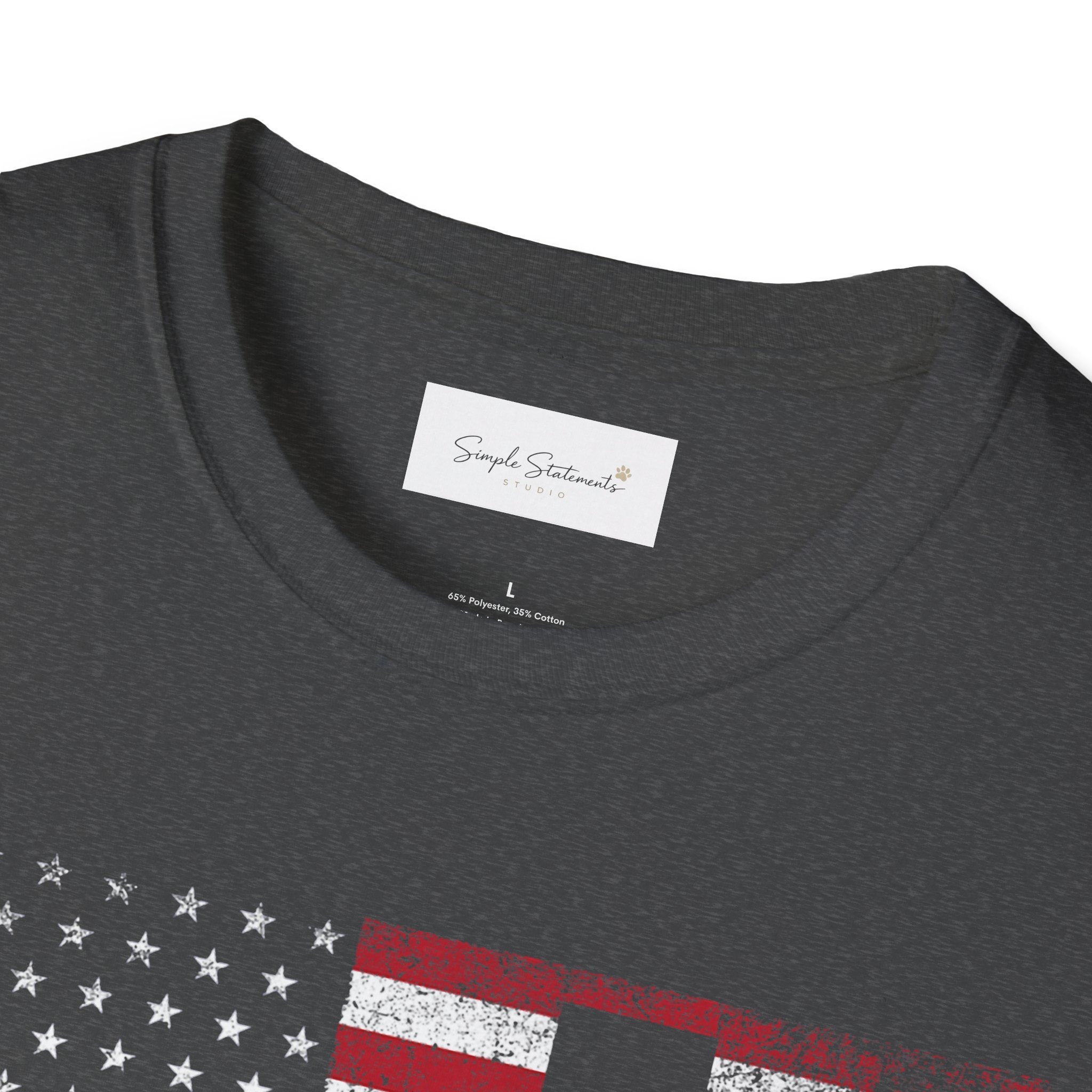 American Flag Surfboard T-Shirt