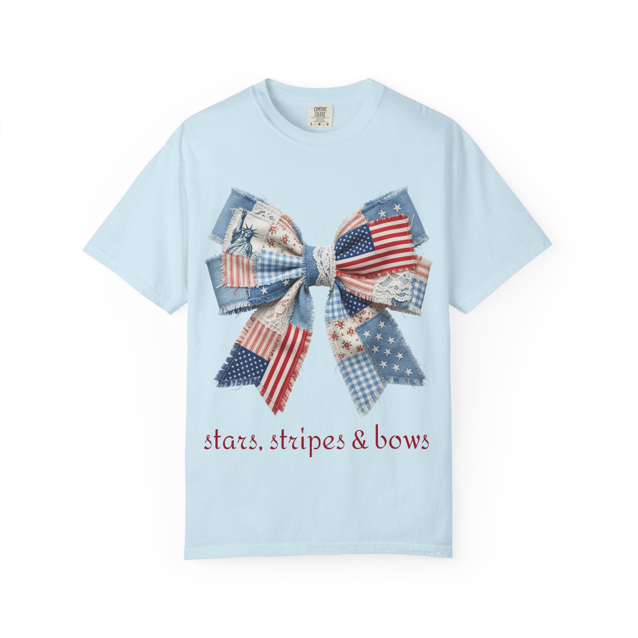Patriotic Stars, Stripes & Bows T-Shirt