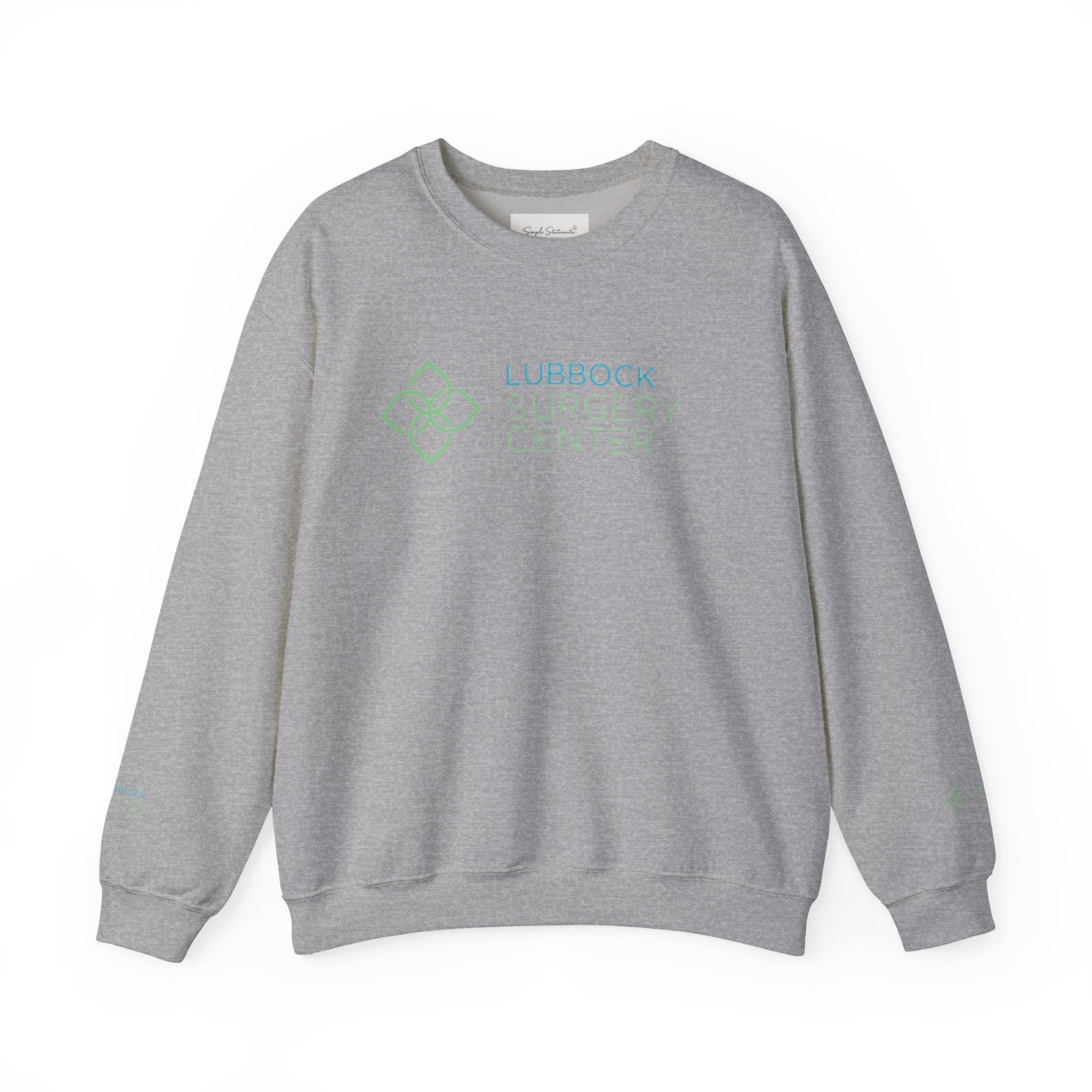 Lubbock Surgery Center Logo Crewneck Sweatshirt