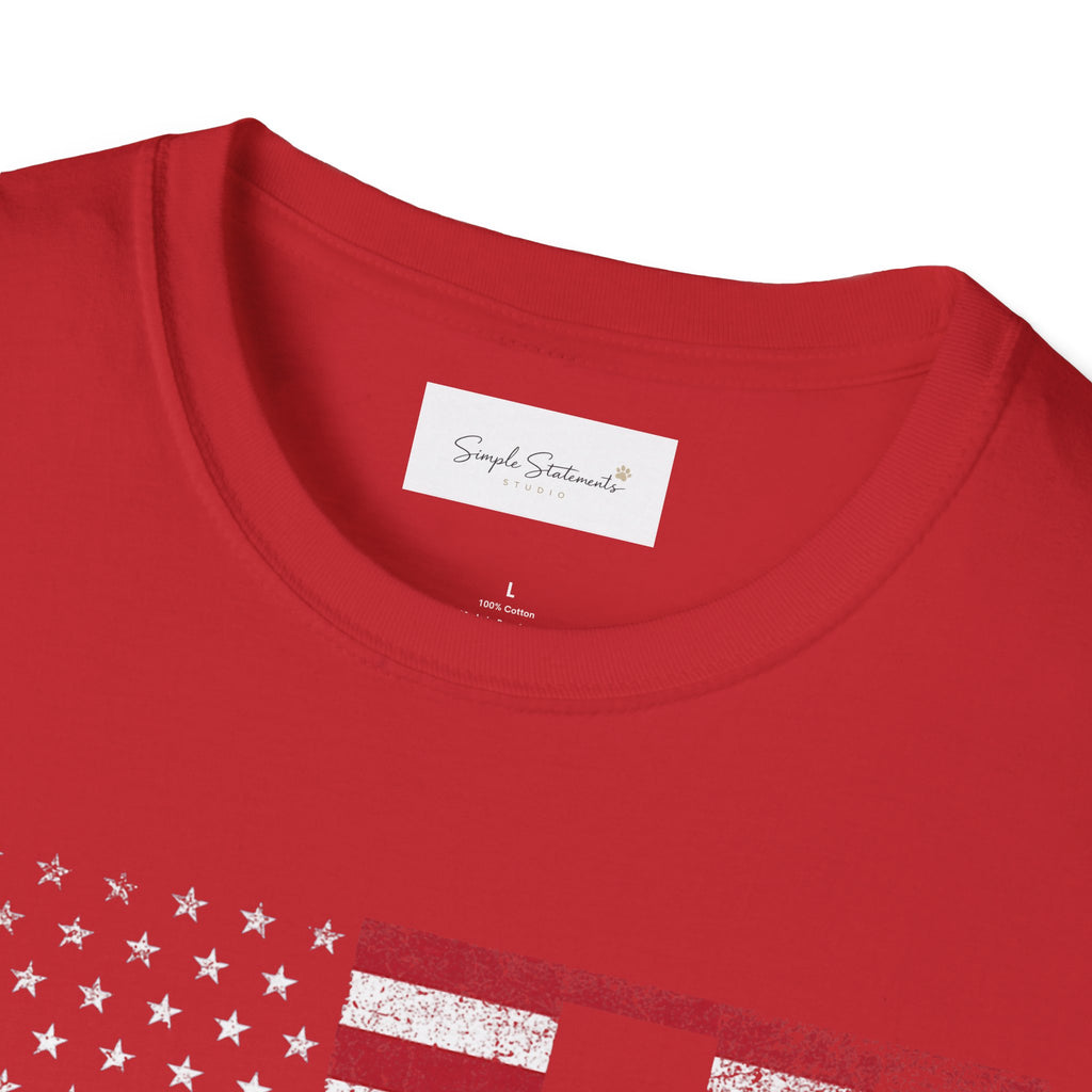 American Flag Surfboard T-Shirt