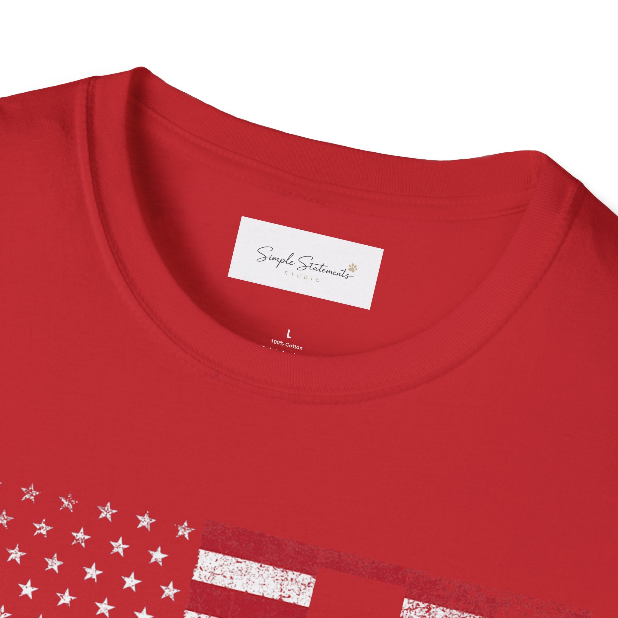 American Flag Surfboard T-Shirt