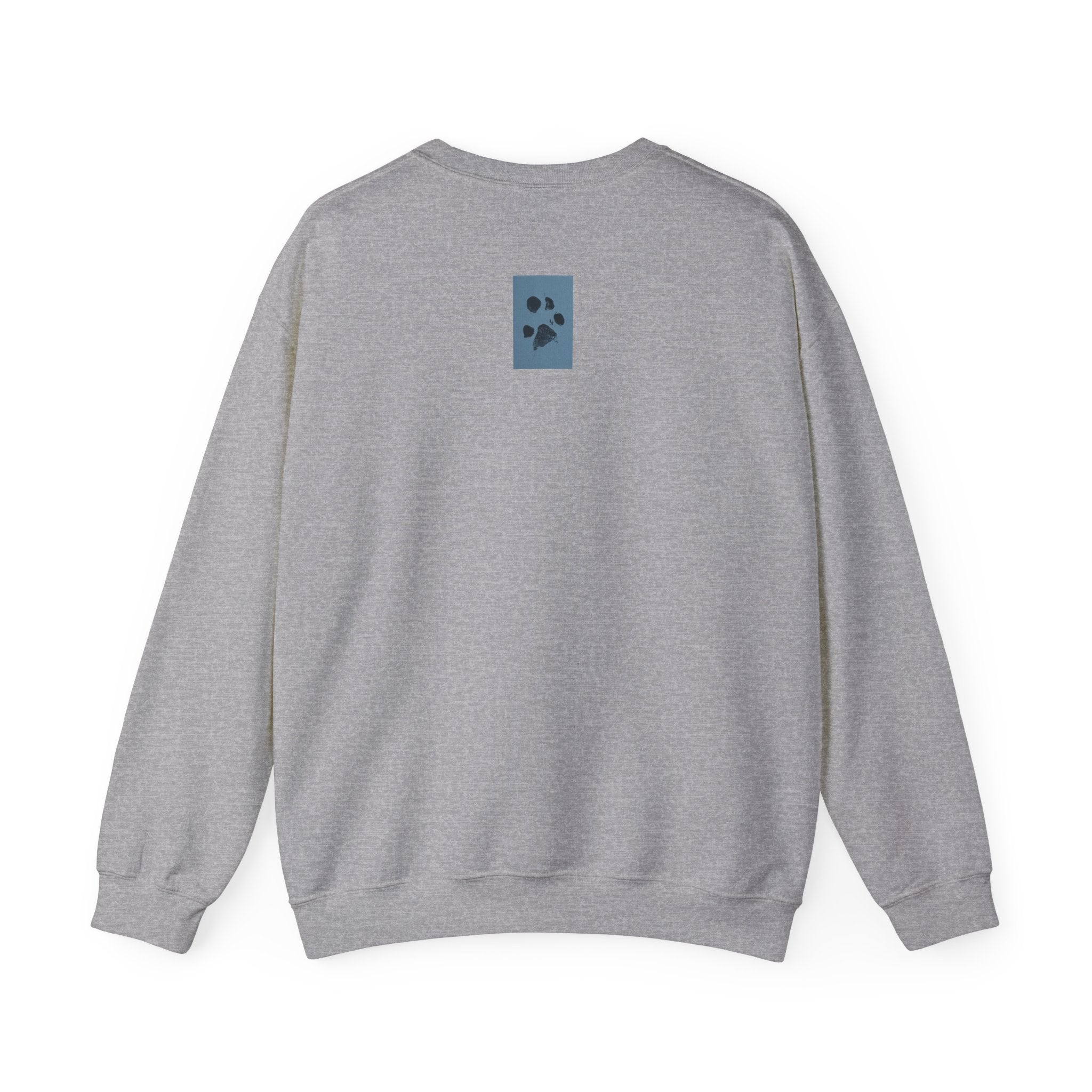Pet Paw Hearts Sweatshirt – Cute Dog & Cat Paw Print Valentine Crewneck