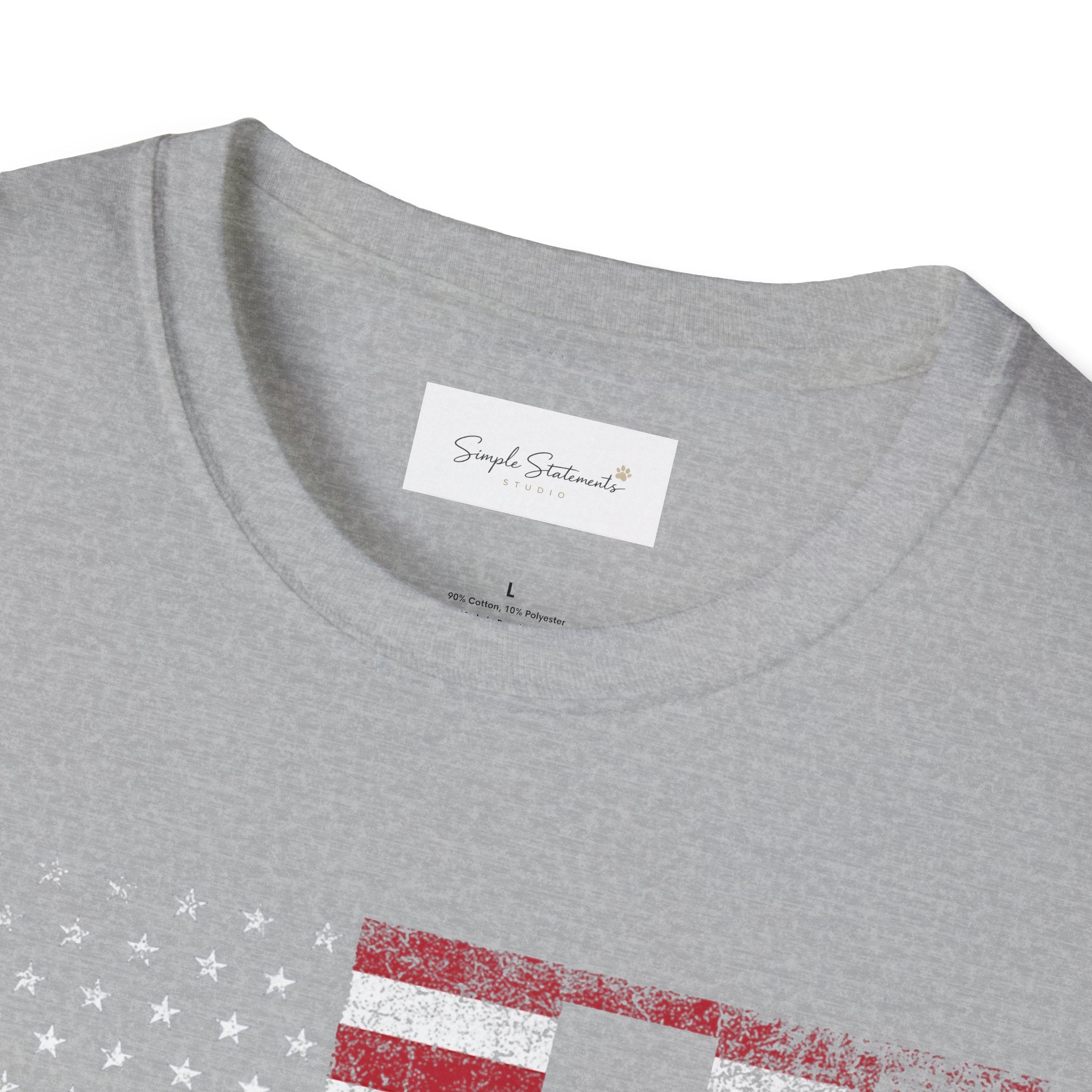 American Flag Surfboard T-Shirt