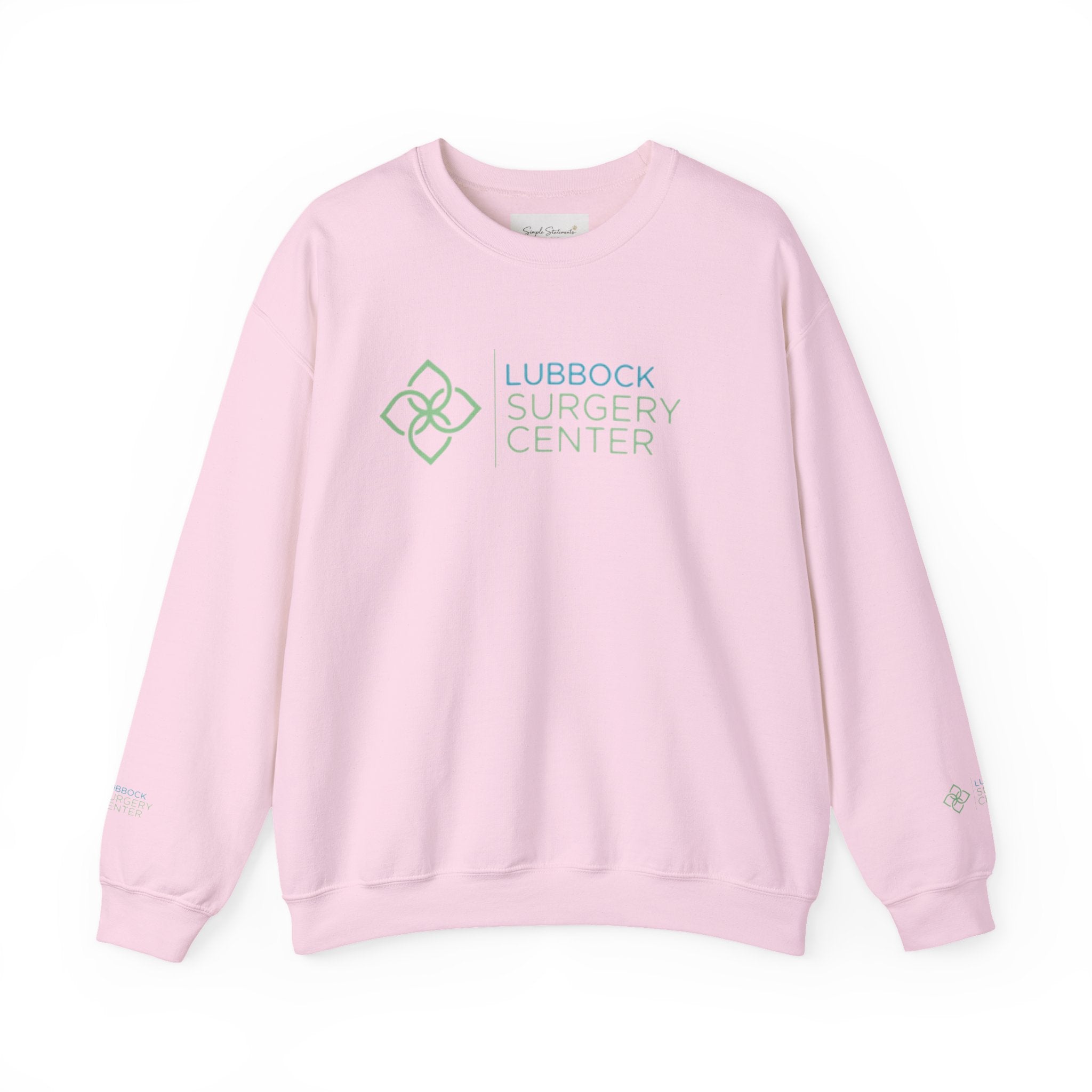 Lubbock Surgery Center Logo Crewneck Sweatshirt