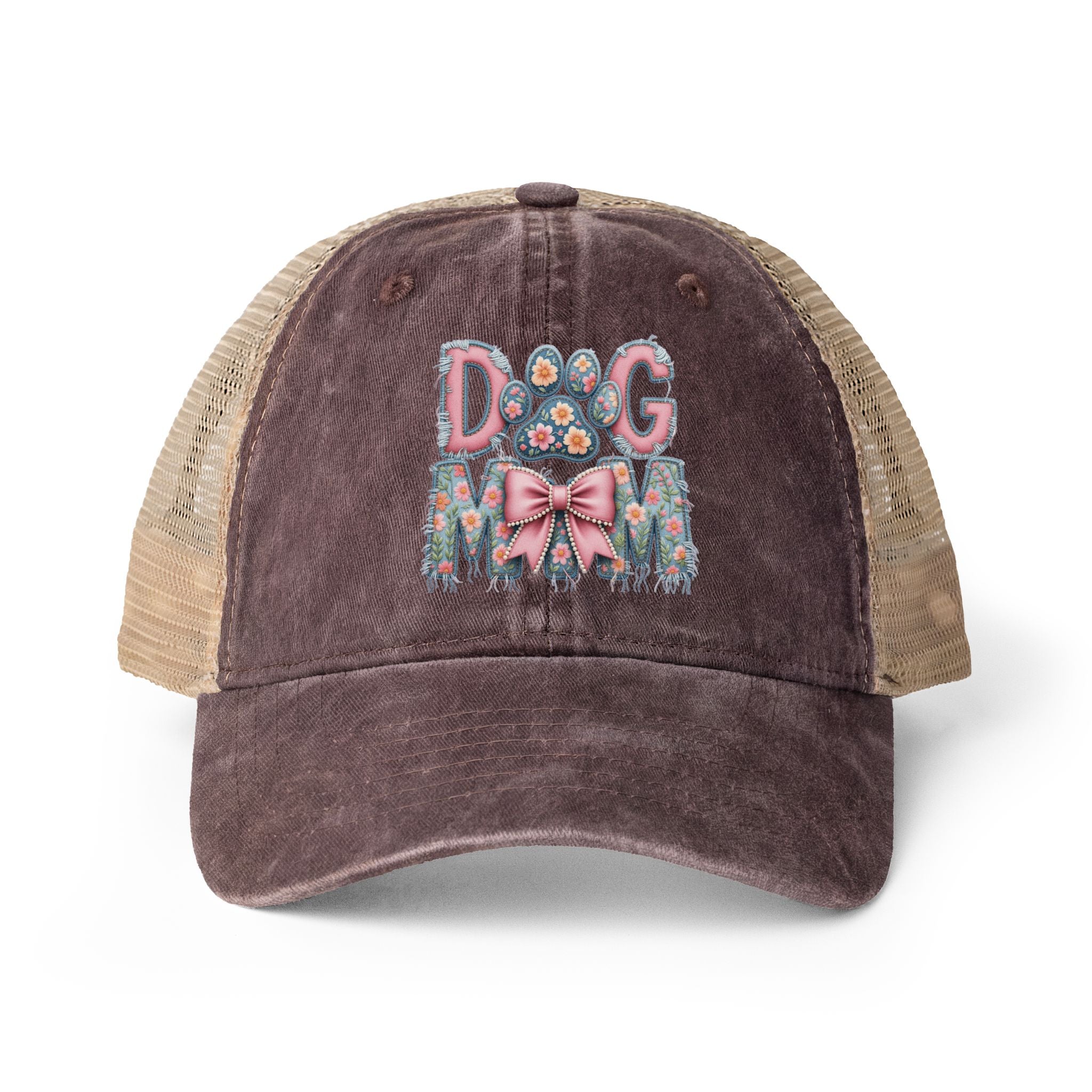 Women's Washed Mesh-Back Cap