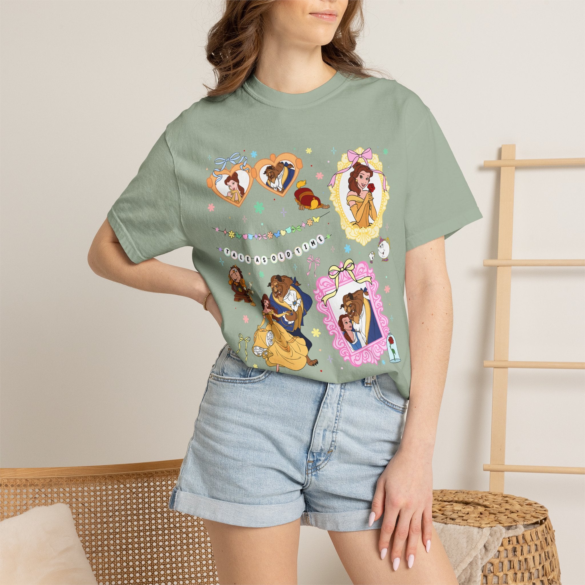 Princess Collage Graphic T-Shirt