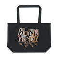 Book Nerd Tote Bag — Large Eco Canvas Booklover Shopper