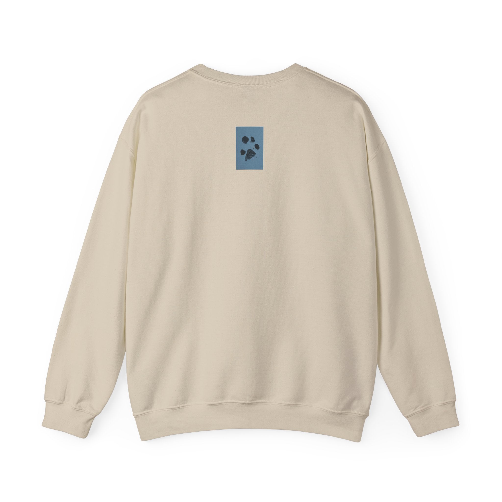 Pet Paw Hearts Sweatshirt – Cute Dog & Cat Paw Print Valentine Crewneck