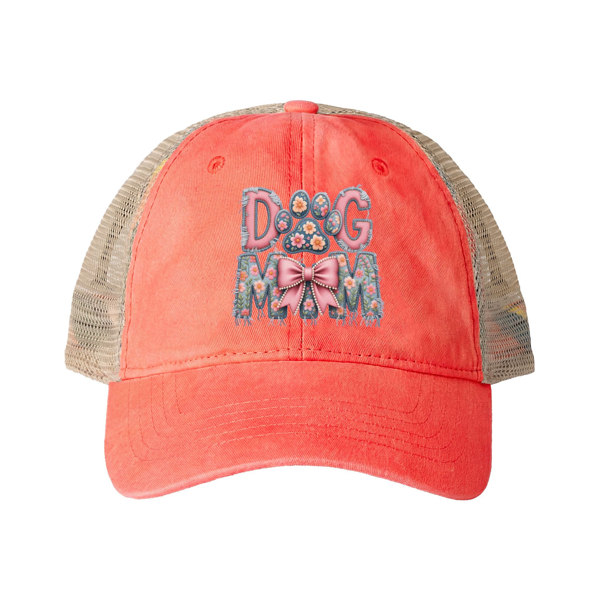Women's Washed Mesh-Back Cap