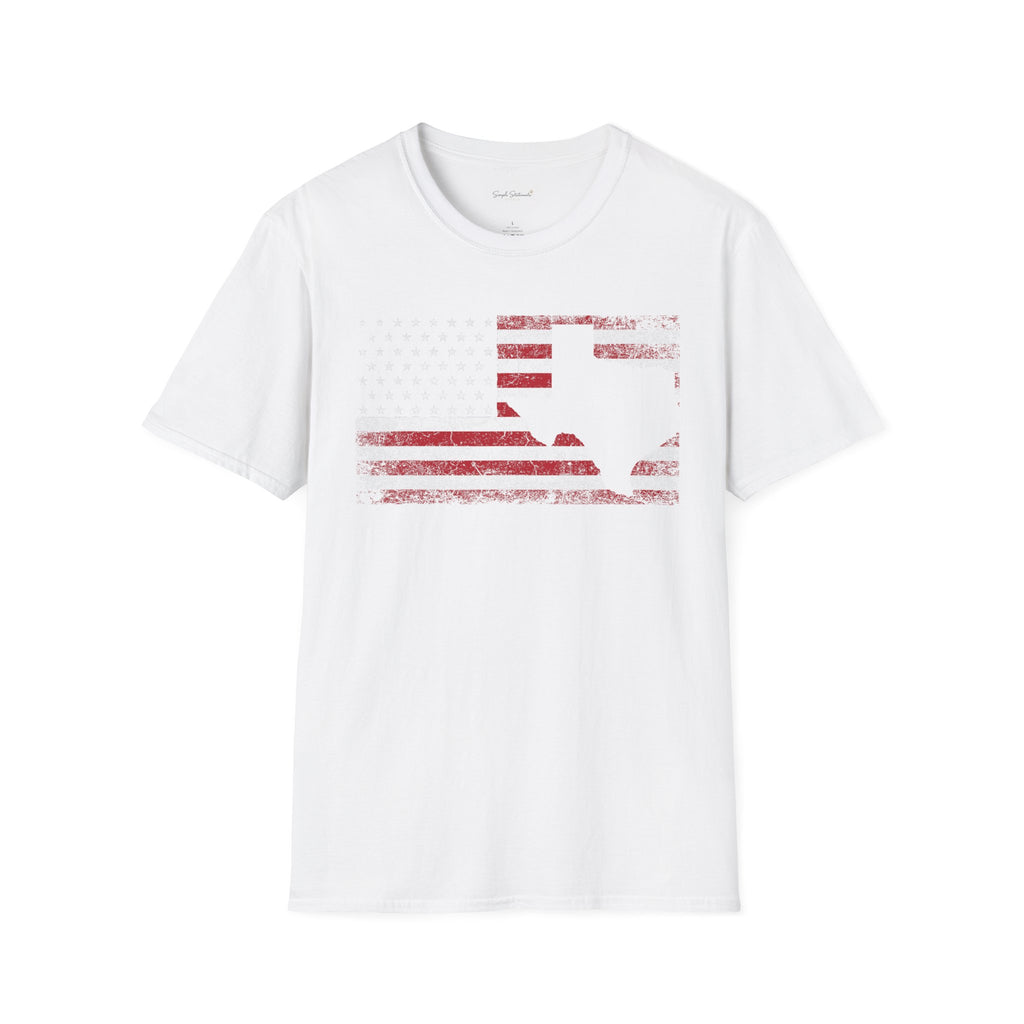 American Flag Surfboard T-Shirt