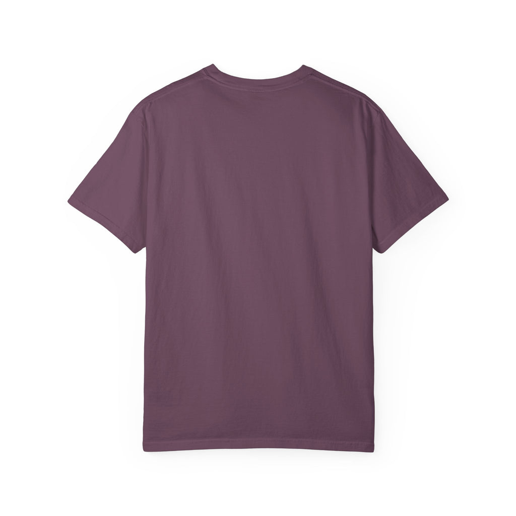 T-Shirt — “Let Your Mind Bloom” Book & Butterflies Graphic Tee