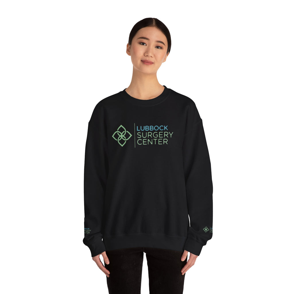 Lubbock Surgery Center Logo Crewneck Sweatshirt