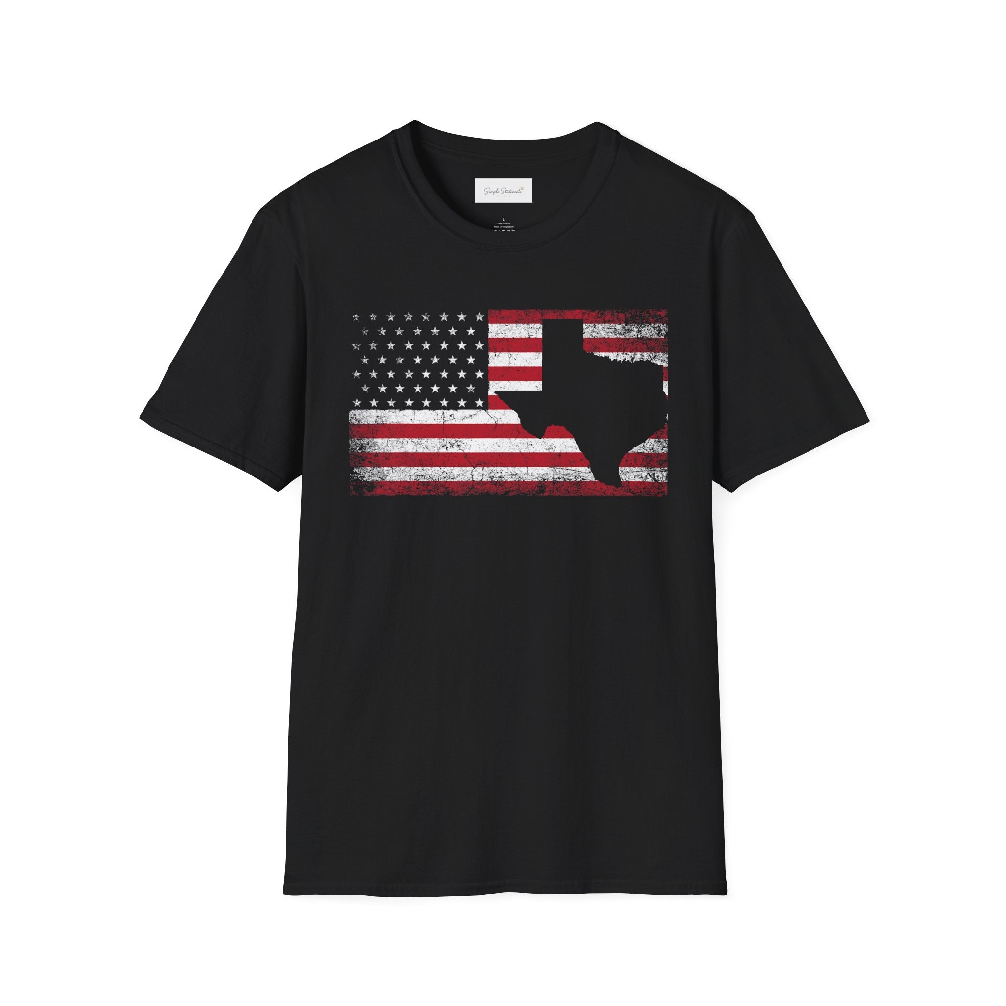 American Flag Surfboard T-Shirt