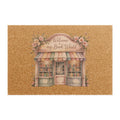 Doormat — “Welcome to My Book World” Bookshop Coir Doormat