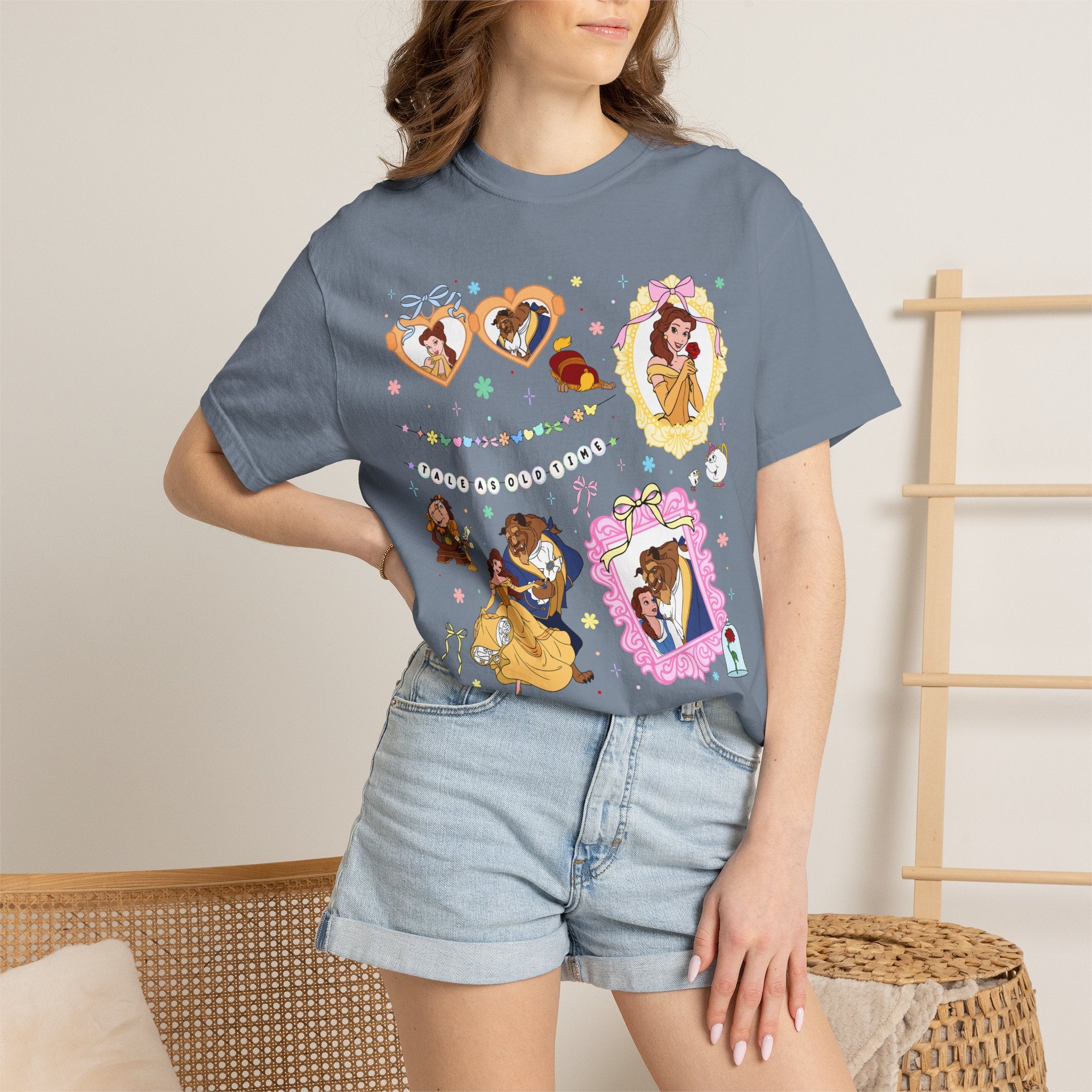 Princess Collage Graphic T-Shirt