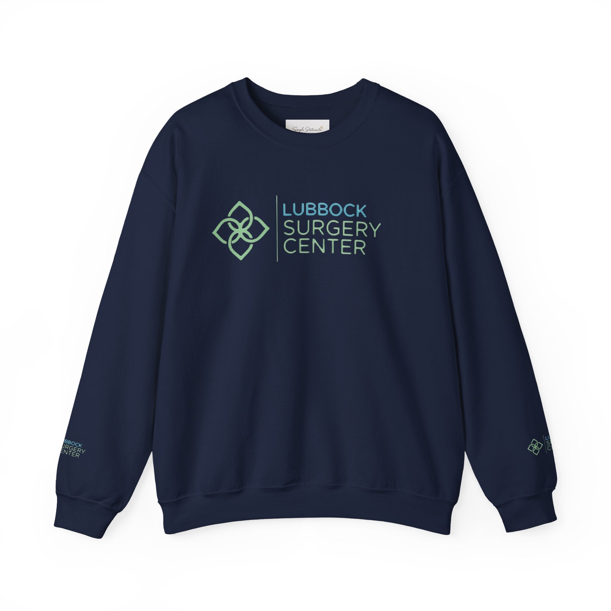 Lubbock Surgery Center Logo Crewneck Sweatshirt
