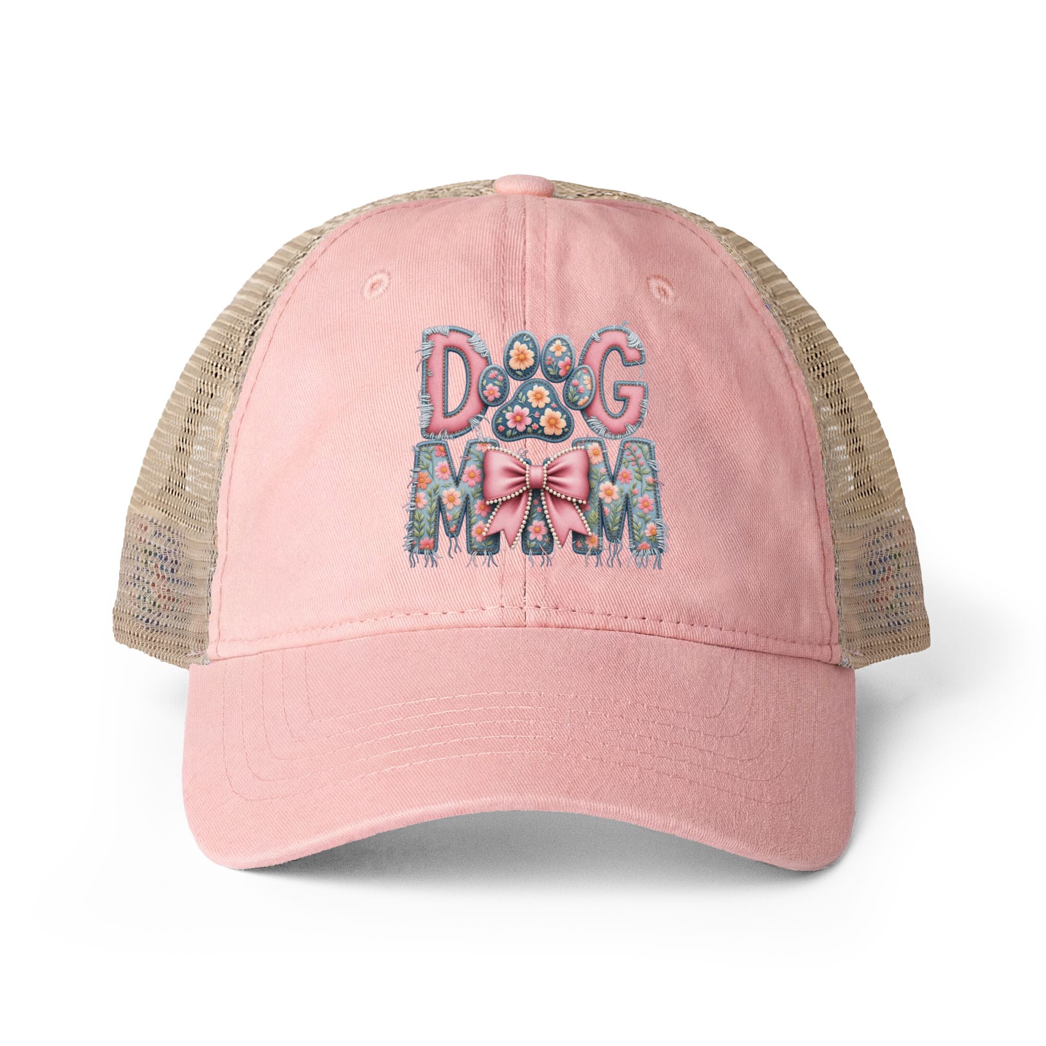 Women's Washed Mesh-Back Cap