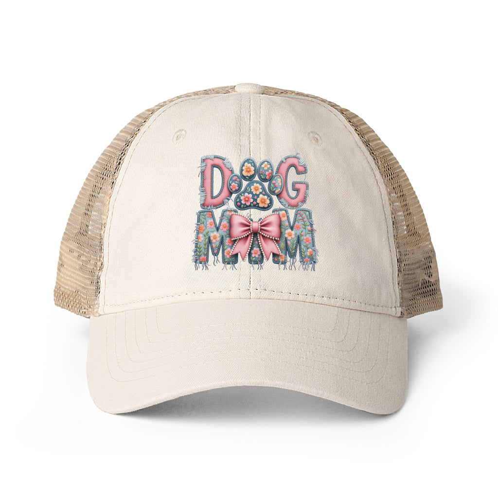 Women's Washed Mesh-Back Cap
