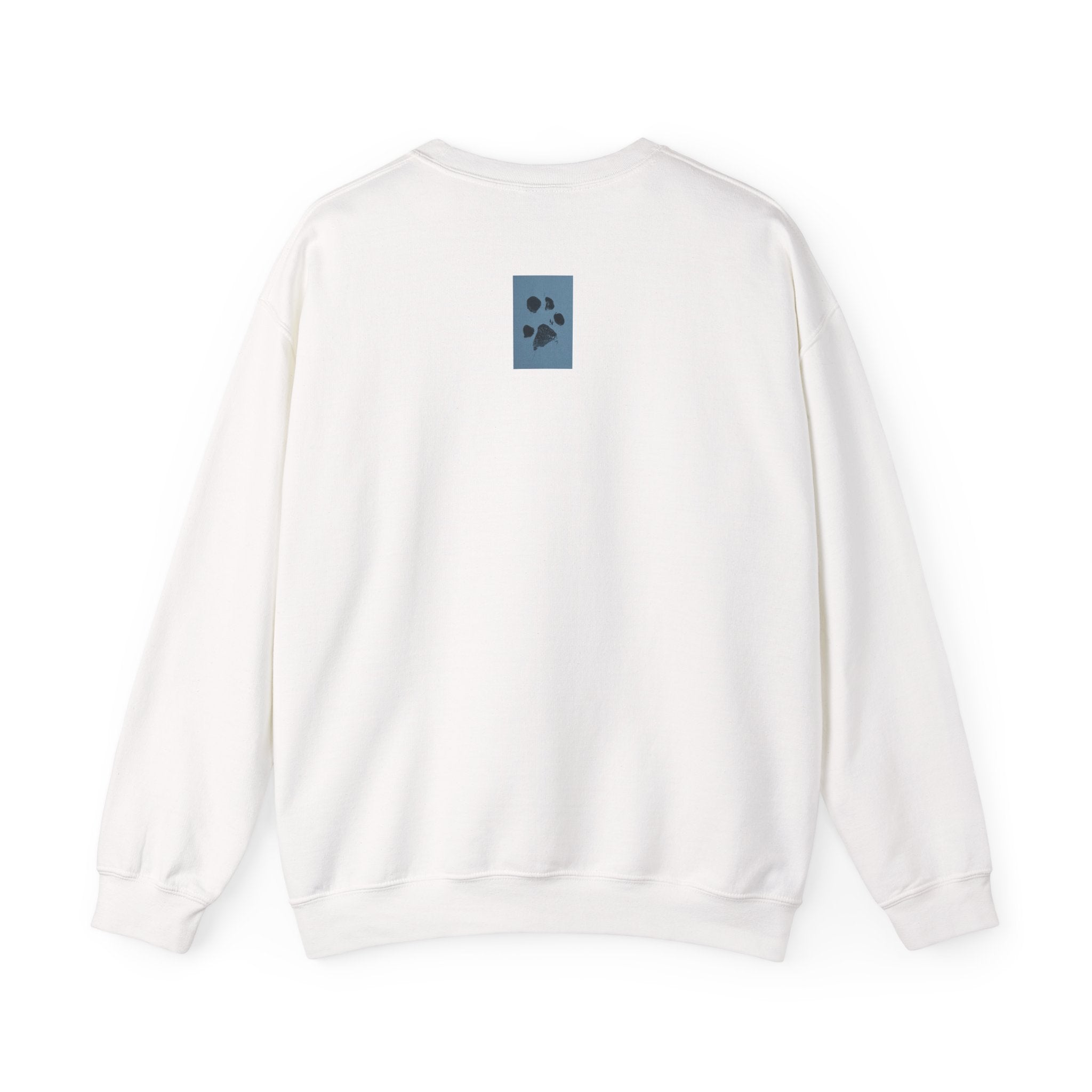 Pet Paw Hearts Sweatshirt – Cute Dog & Cat Paw Print Valentine Crewneck