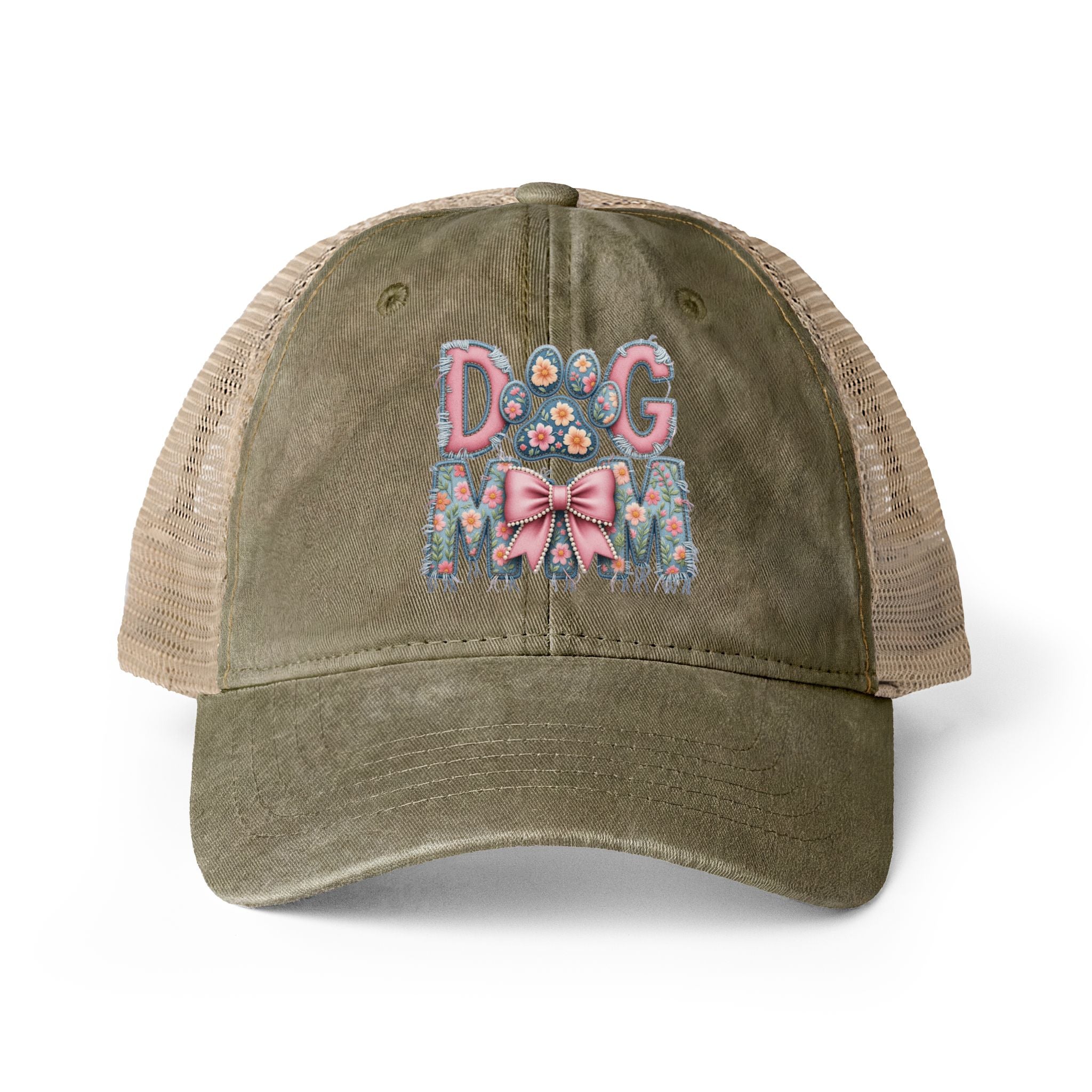 Women's Washed Mesh-Back Cap