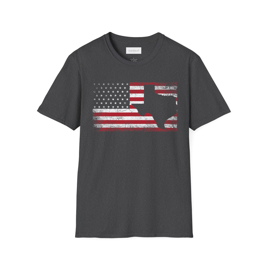 American Flag Surfboard T-Shirt