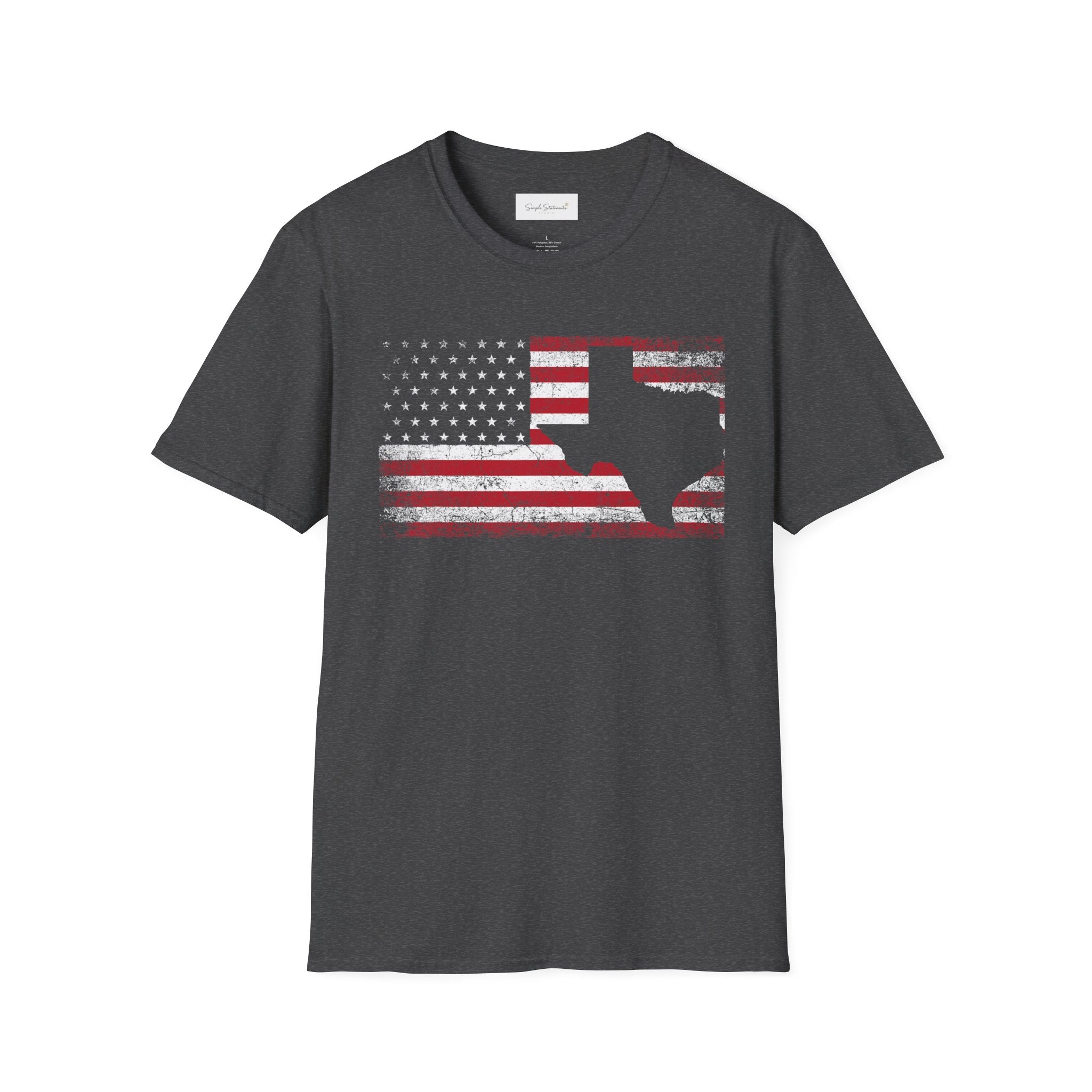 American Flag Surfboard T-Shirt