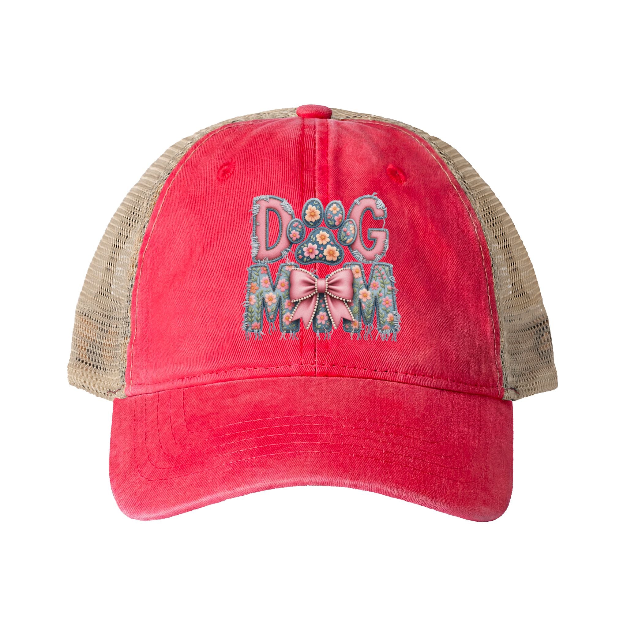 Women's Washed Mesh-Back Cap