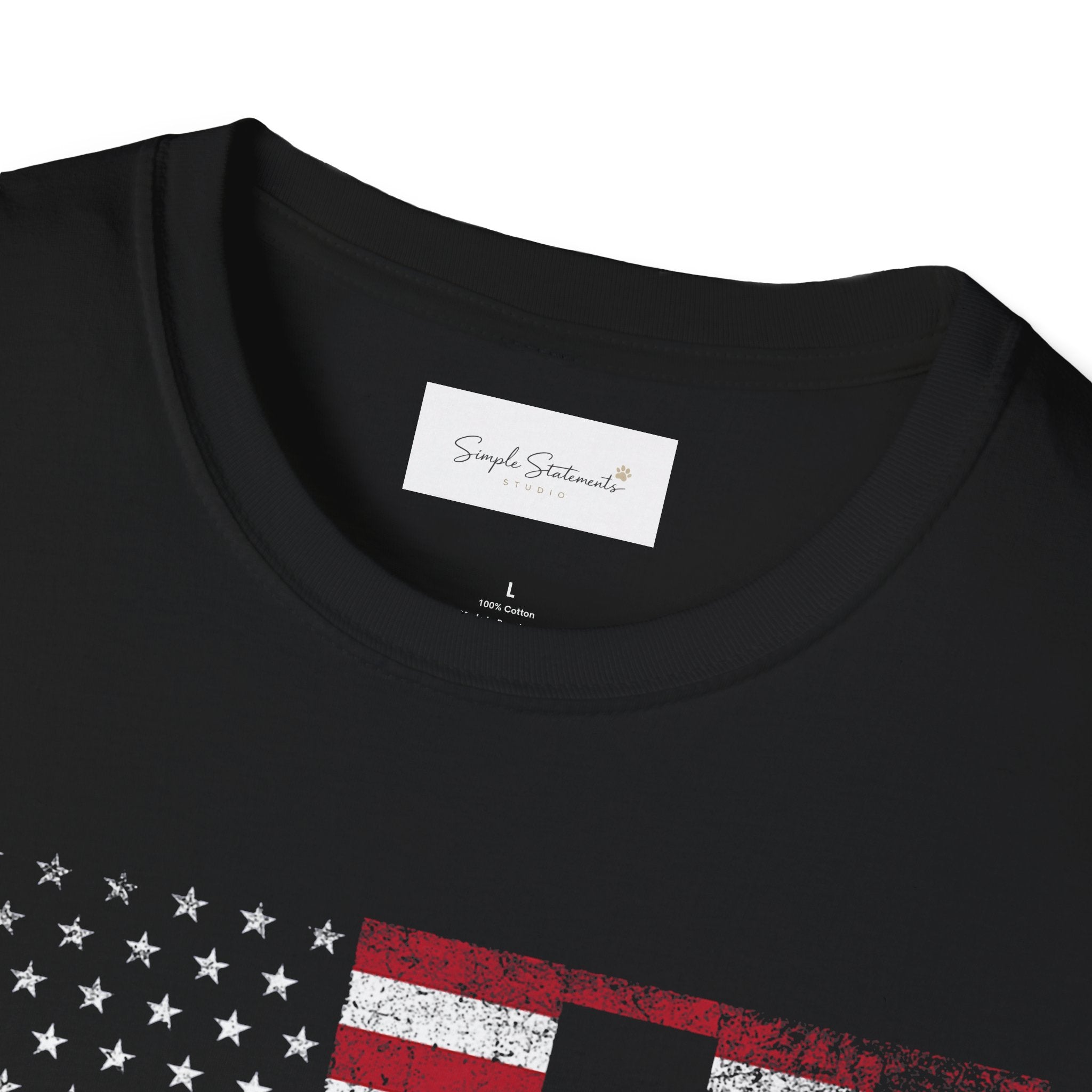 American Flag Surfboard T-Shirt