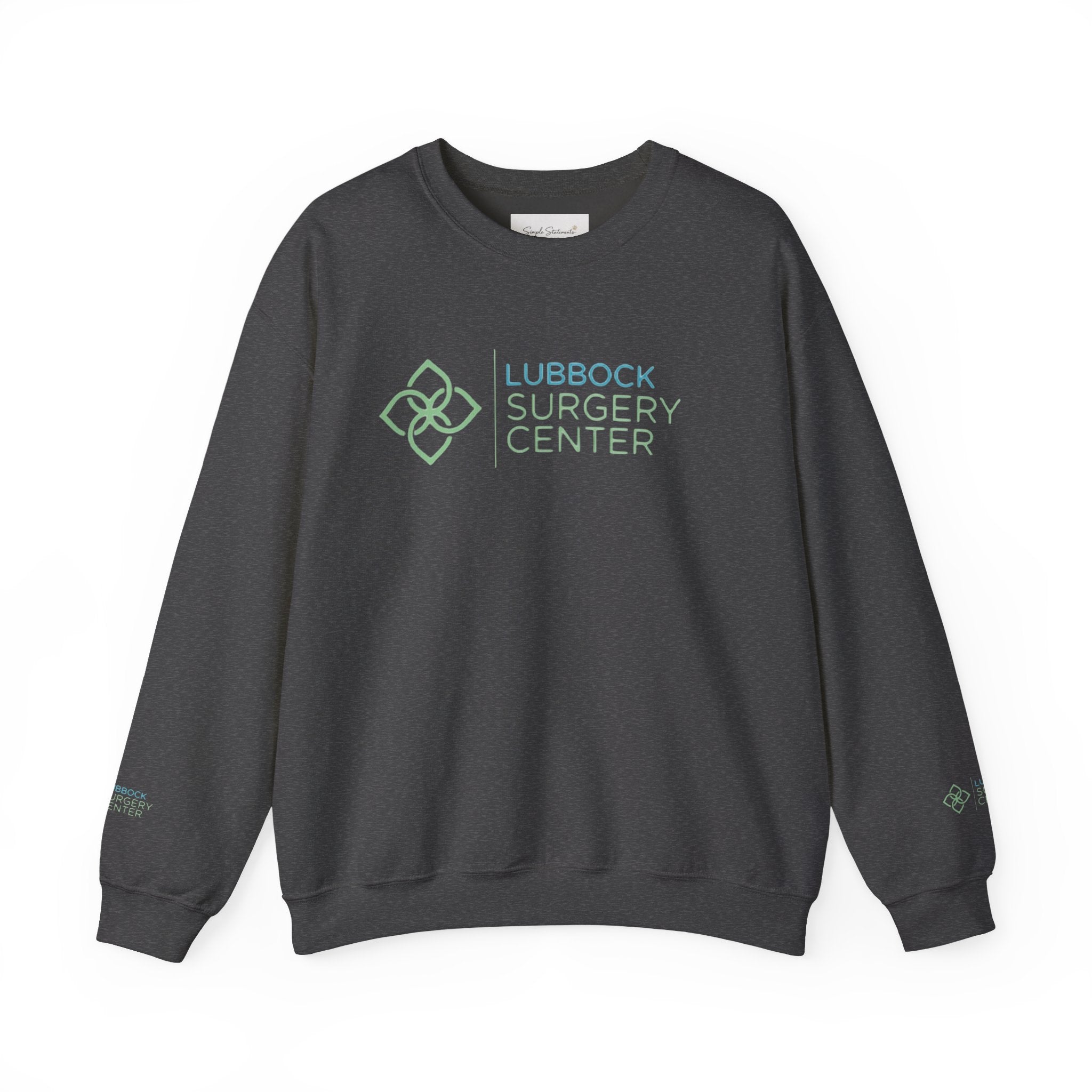 Lubbock Surgery Center Logo Crewneck Sweatshirt