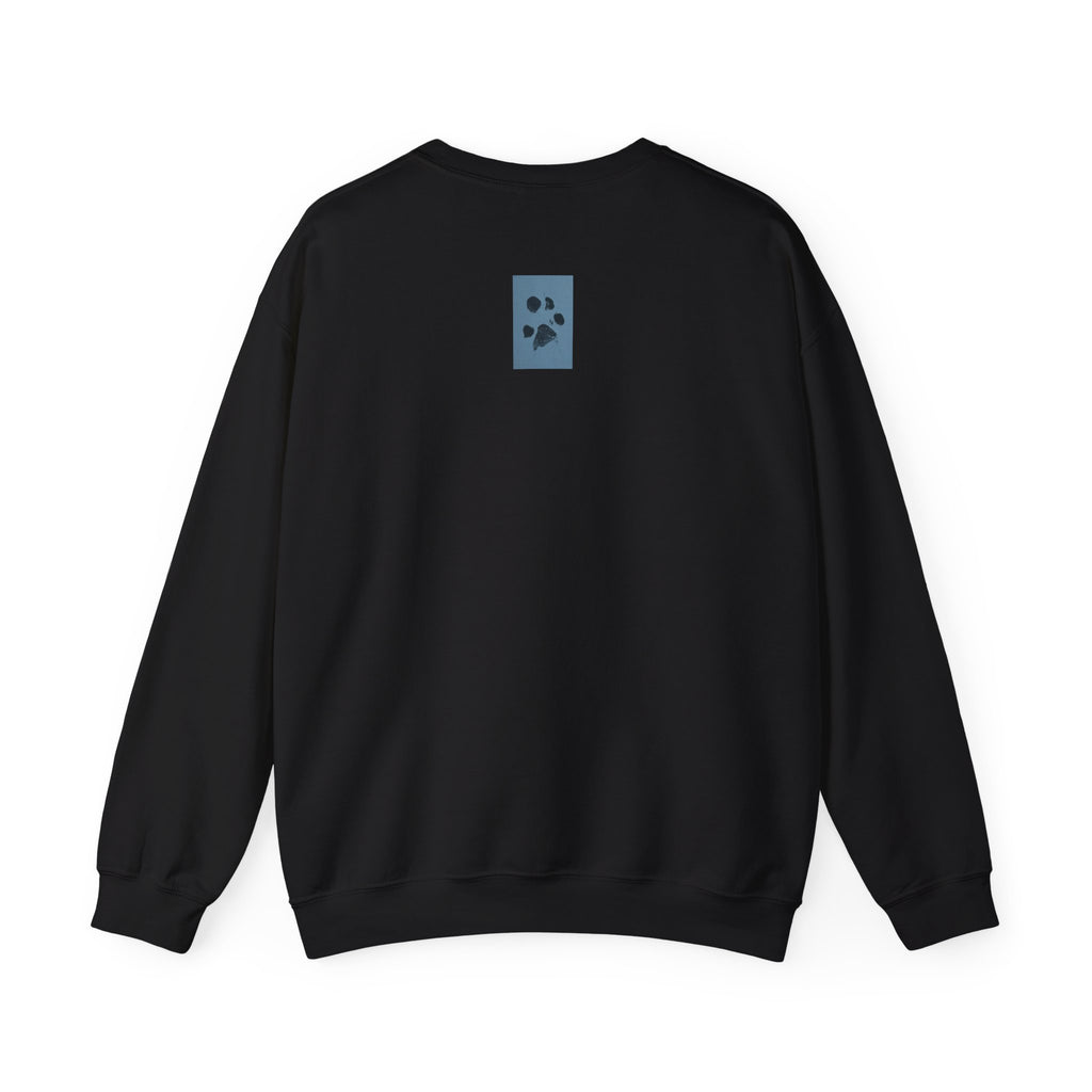 Pet Paw Hearts Sweatshirt – Cute Dog & Cat Paw Print Valentine Crewneck