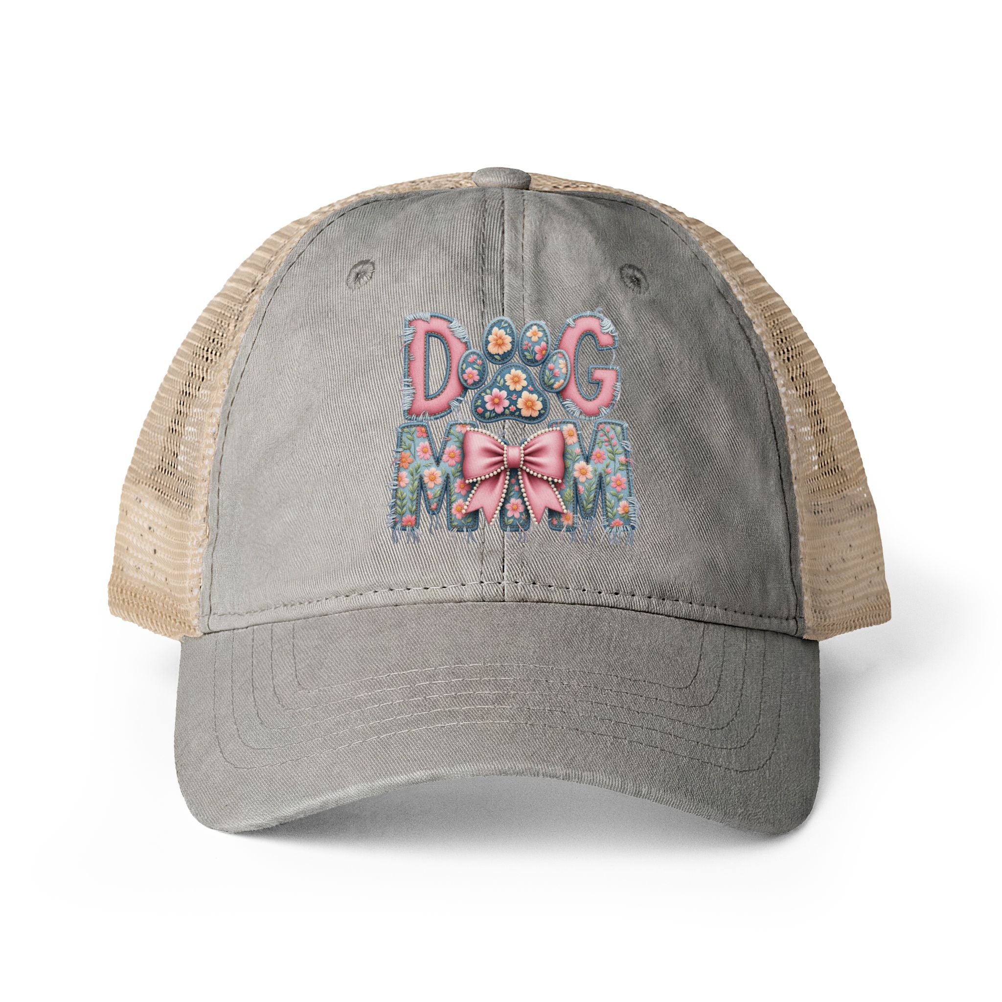 Women's Washed Mesh-Back Cap