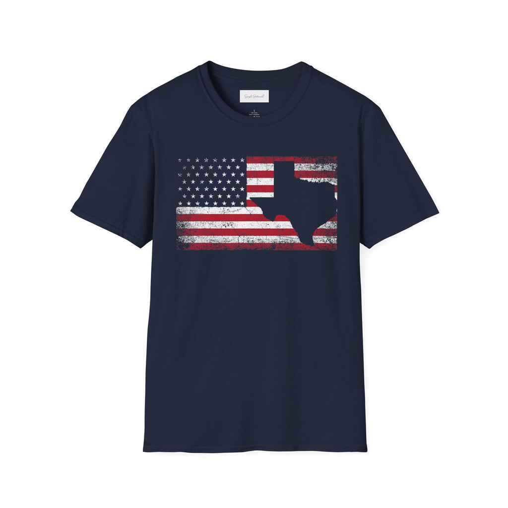 American Flag Surfboard T-Shirt