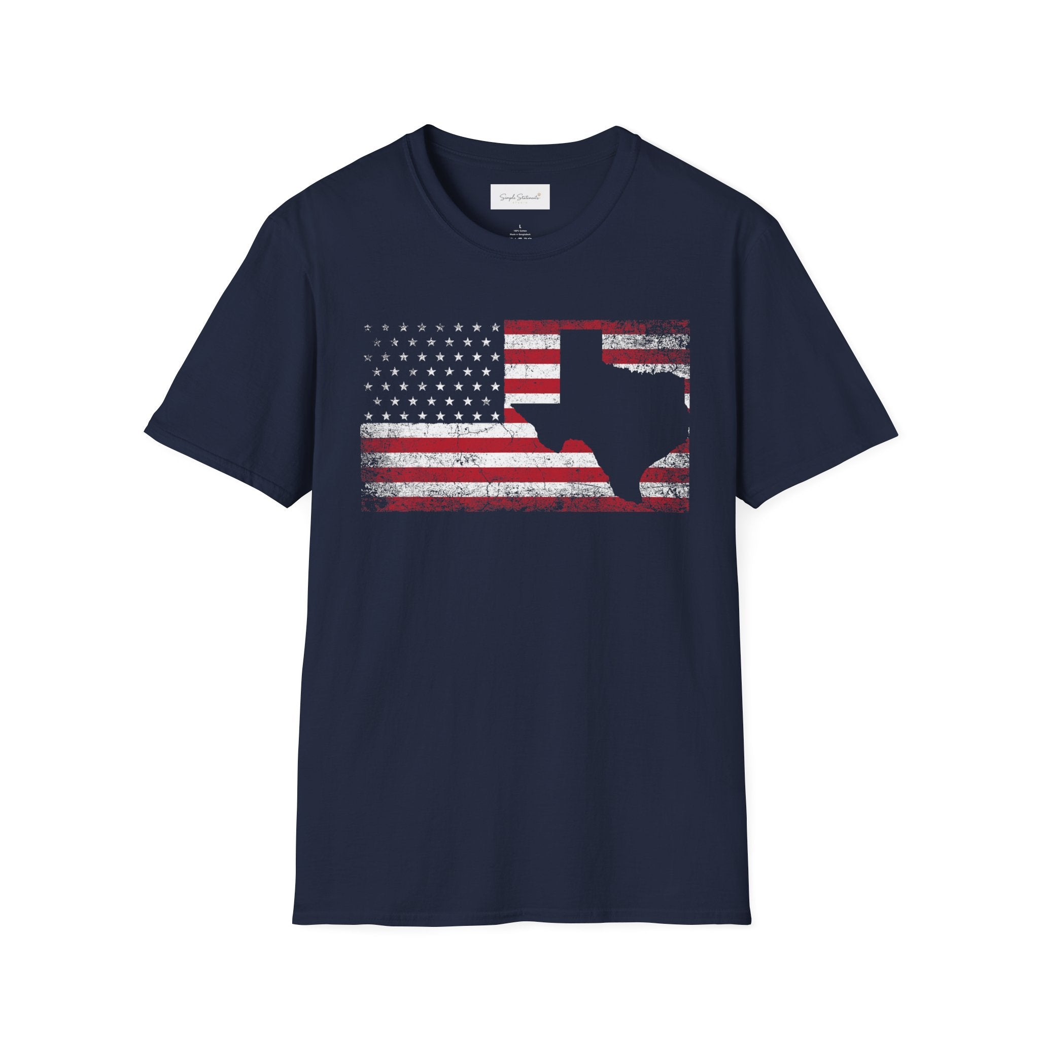 American Flag Surfboard T-Shirt
